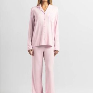 SKIMS Light Pink Pajama Set